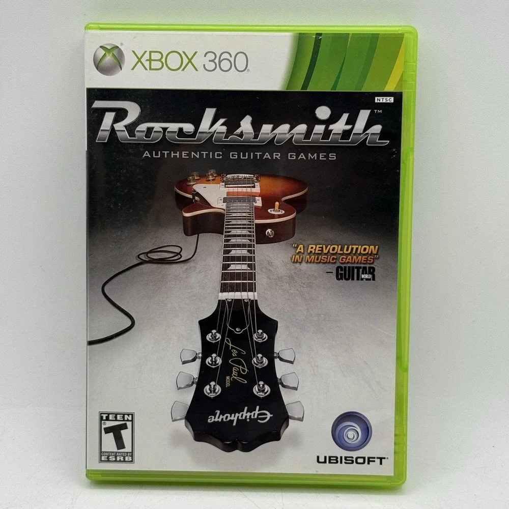 Rocksmith Authentic‎ Guitar Games Xbox 360 - Complete CIB